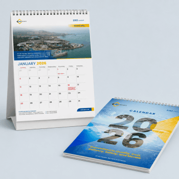 Desain Kalender PT IHI Power Service Indonesia 2026