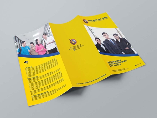 Desain-brosur-sekolah-universitas-STIE-bank bpd jateng-2014-luar