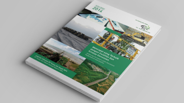 Jasa pembuatan desain annual report tambang mining-PT TIA- 1