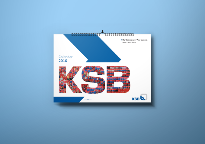 Desain pembuatan Kalender Perusahaan PT KSB Indonesia 1