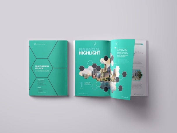 jasa pembuatan desain annual report perusahaan properti ciputra-1