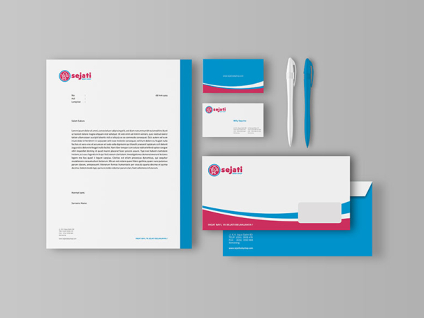 jasa pembuatan desain logo perusahaan sejati baby shop-1