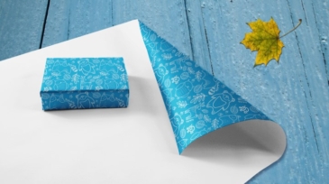 jasa pembuatan desain kertas kado perusahaan bonbon baby -1