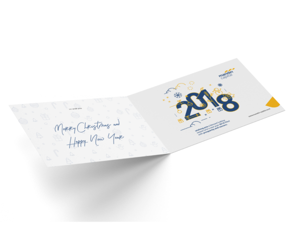 Jasa Desain Kartu Ucapan Natal dan Tahun Baru Perusahaan