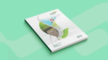 Jasa Desain Annual Report Perusahaan Bank Syariah Mandiri 2014-01