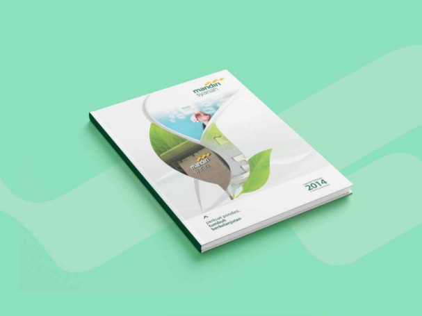 Jasa Desain Annual Report Perusahaan Bank Syariah Mandiri 2014-01