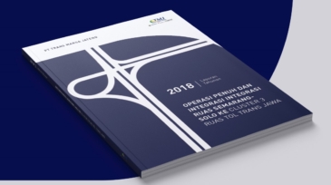 Mockup Annual Report Badan Usaha Jalan Tol (Trans Marga Jateng)