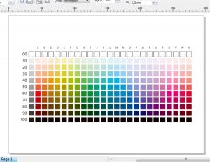 pemilihan warna desain kalender perusahaan Graphic pemilihan warna desain kalender perusahaan Graphic