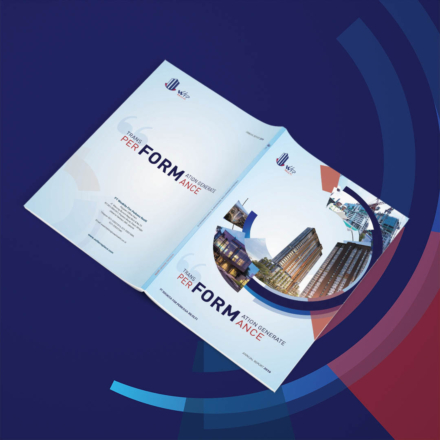 Desain Annual report PT Waskita Fim Perkasa Realty 2019