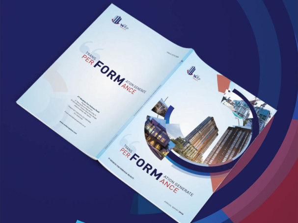 Desain Annual report PT Waskita Fim Perkasa Realty 2019