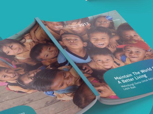 Jasa Desain Sustainability Report Nikomas