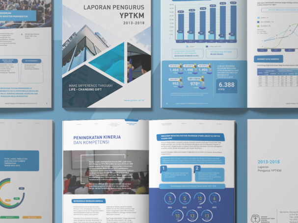 Buku laporan pengurus YPTKM