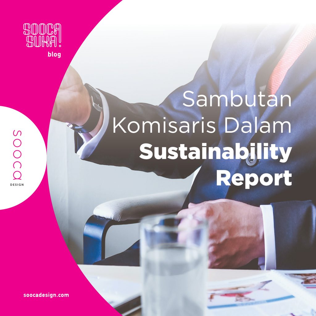 sambutan dewan komisaris dalam sustainability report