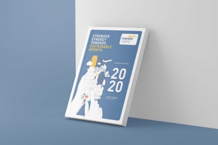 Desain Annual Report Mandiri Capital Indonesia 2020