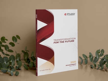 jasa pembuatan annual report PT Golden Flower Tbk 2020
