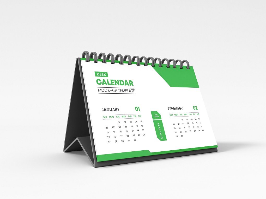 contoh desain kalender finance company