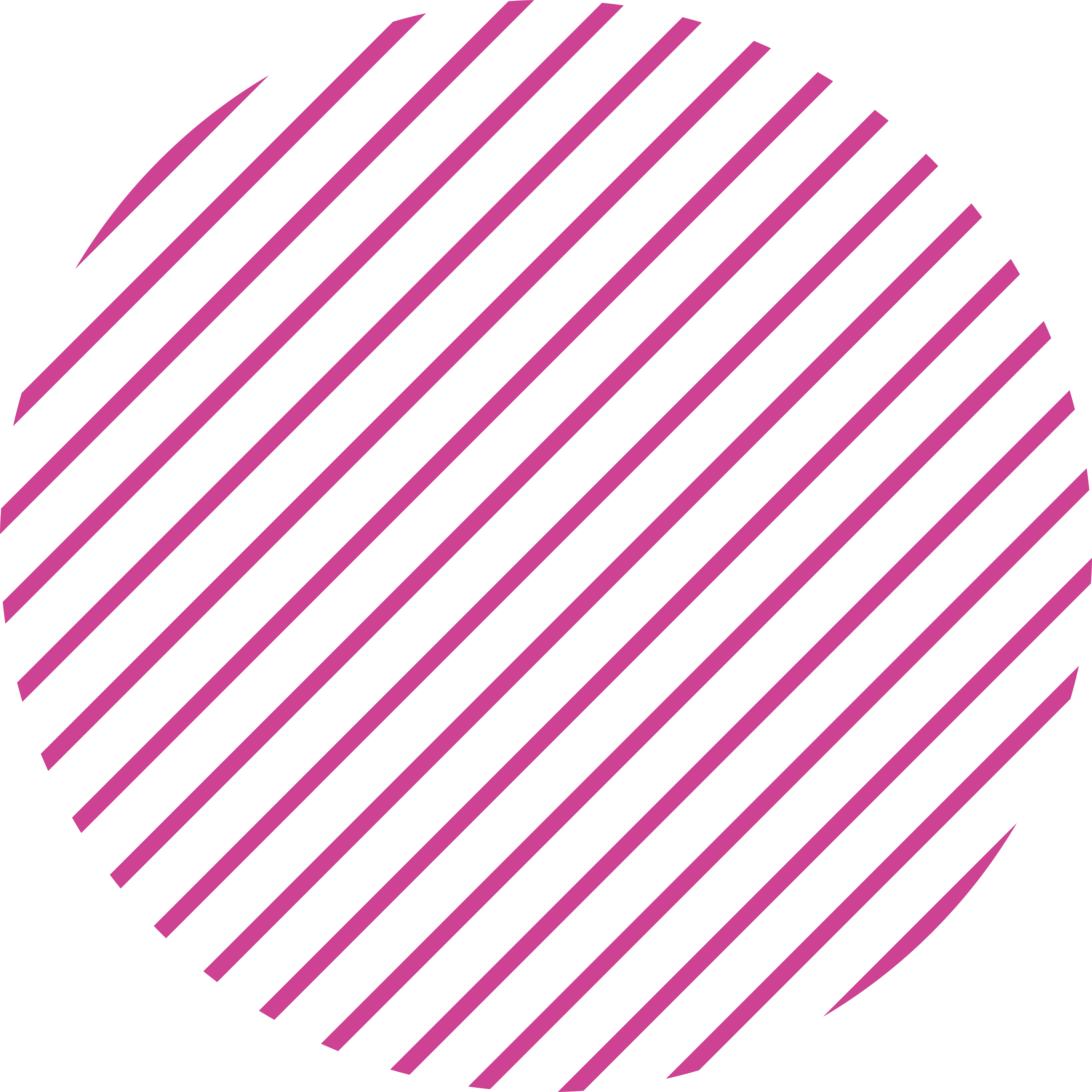 round pink