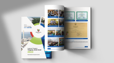 Desain Laporan Program Tanggung Jawab Sosial PT Bhimasena Power Indonesia 2023