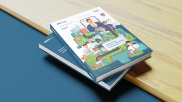 desain annual report & sustainability report pt bni sekuritas 2022