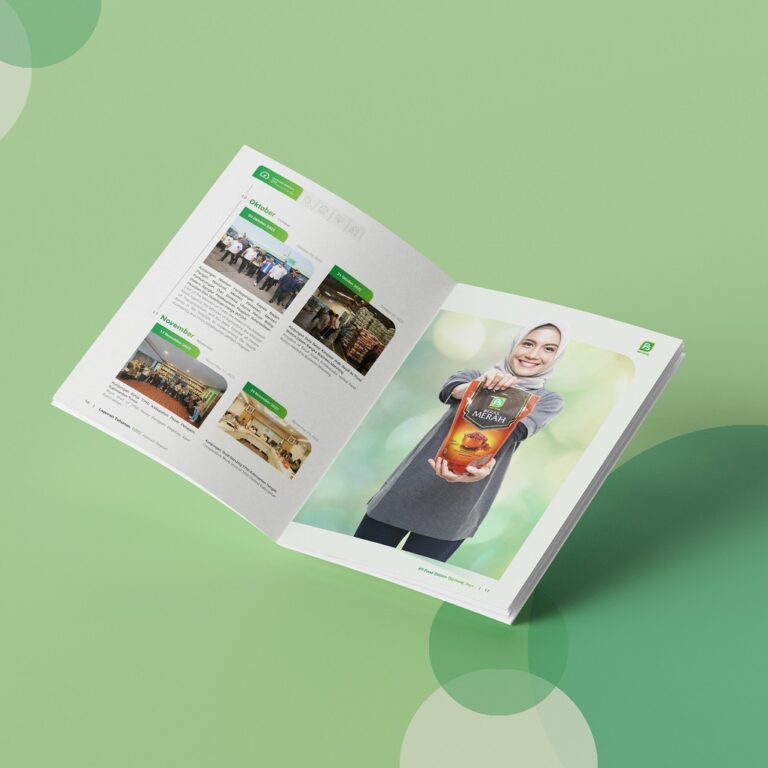 Desain Annual Report PT Food Station Tjipinang Jaya 2022