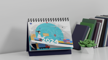 Jasa Pembuatan kalender 2024 - PT Sumber Weber Logistik