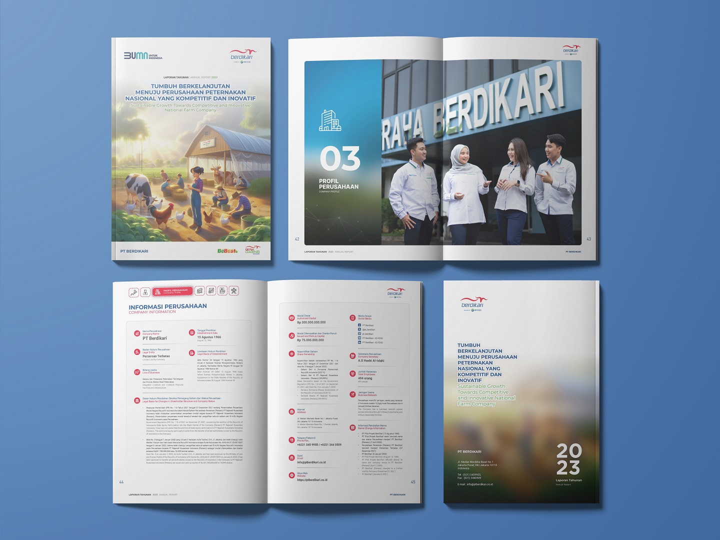 Annual Report PT Berdikari 2023
