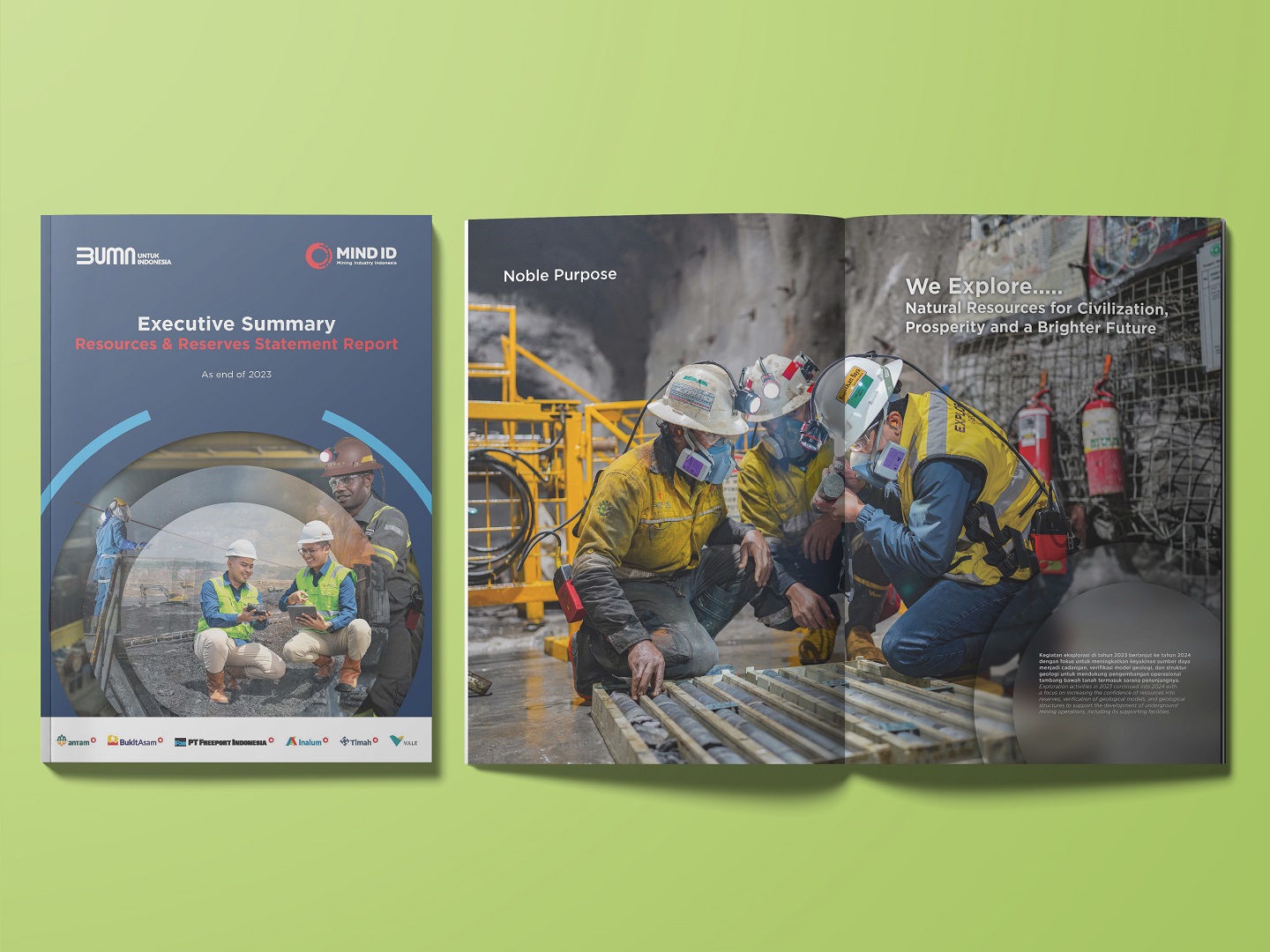 Resource and Reserve Statement Report MIND ID 2023