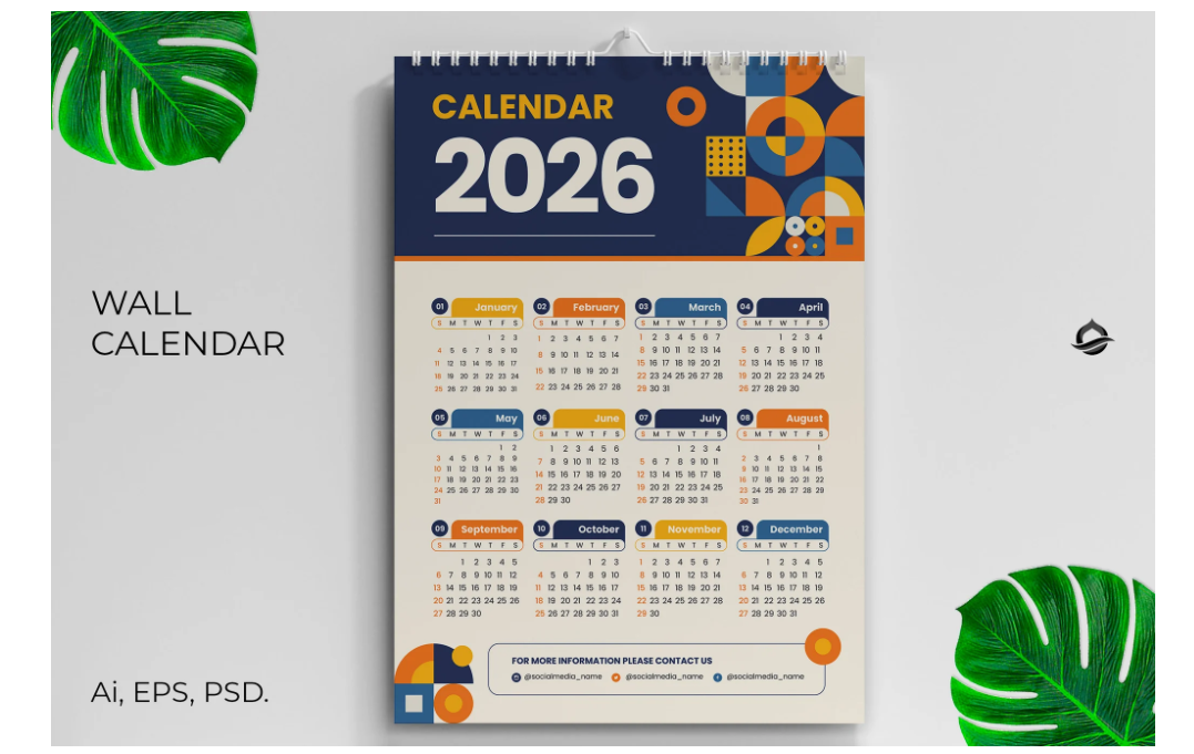 Inspirasi Desain Kalender 2026 yang Kreatif dan Unik 1 jasa pembuatan kalender 2026