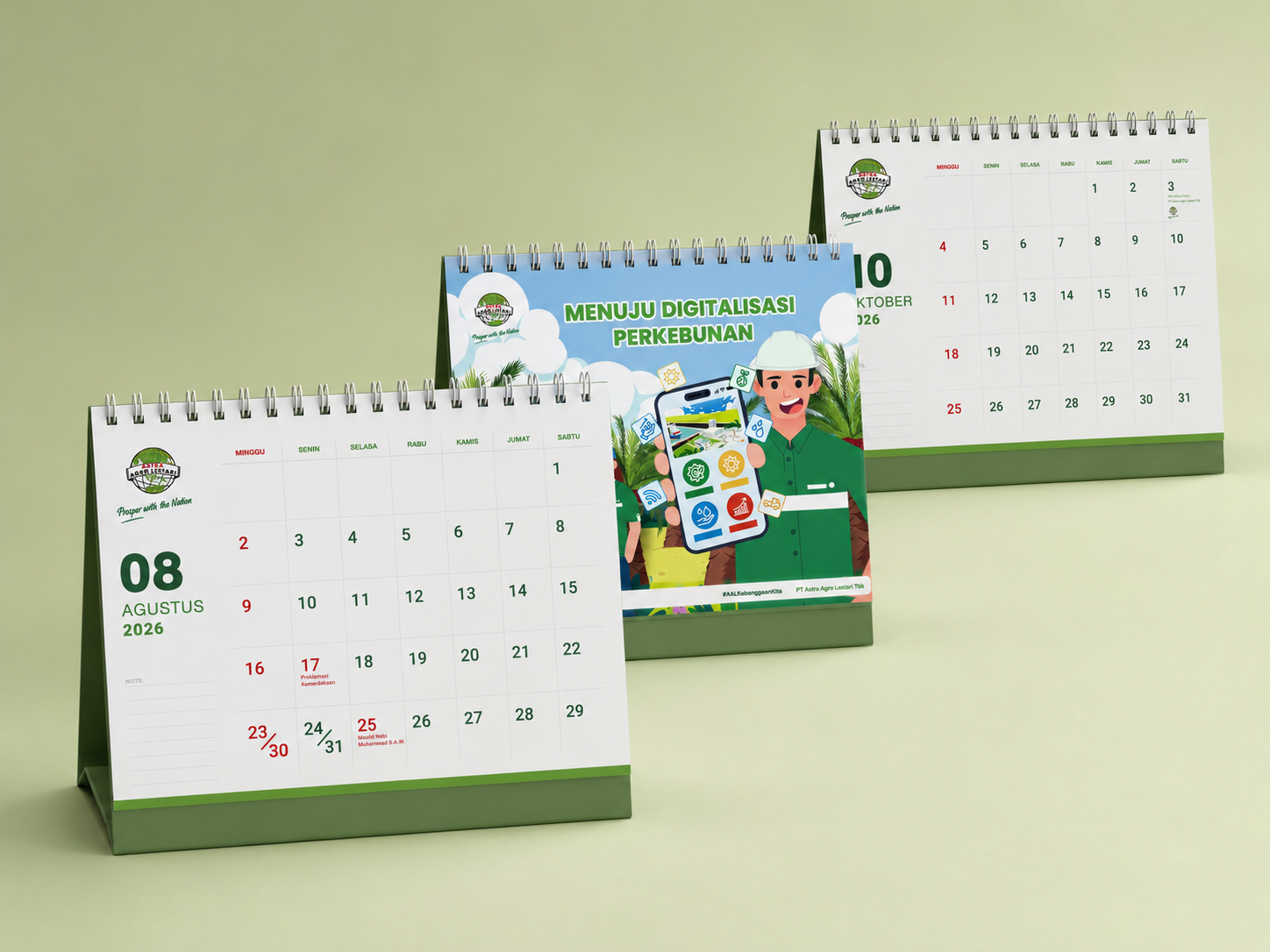 Jasa Pembuatan Kalender PT Astra Agro Lestari Tbk 2026
