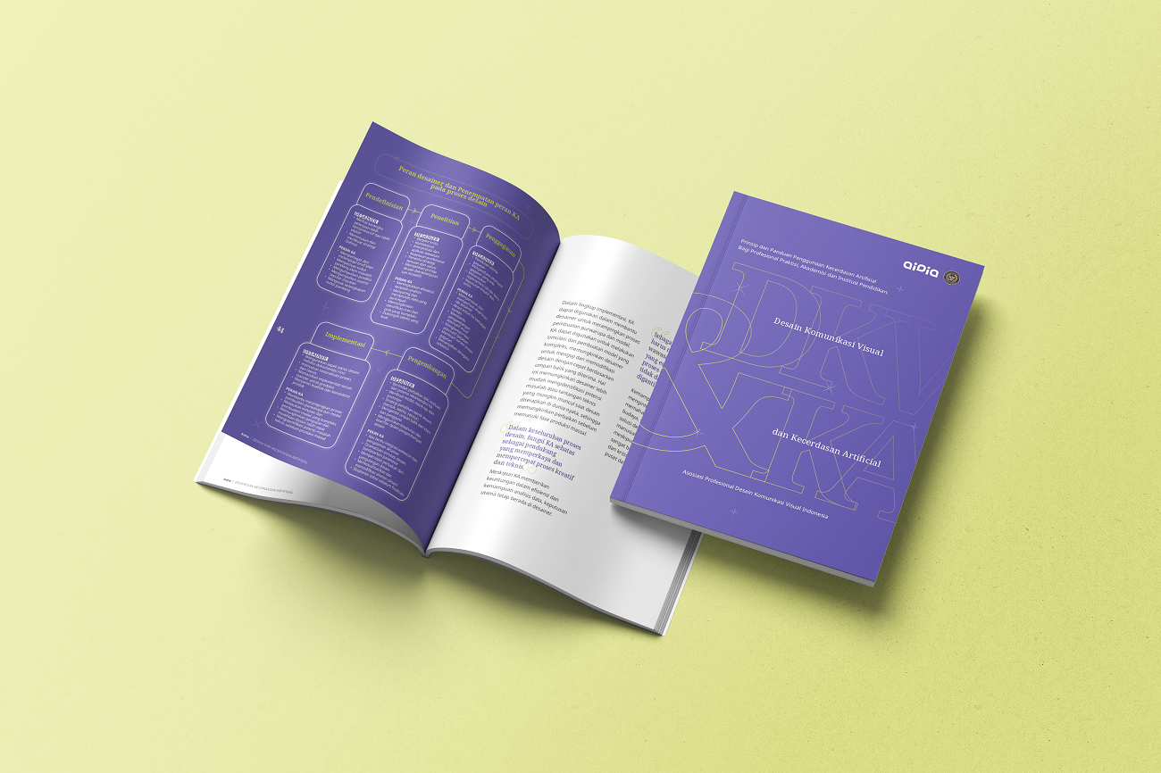 Jasa Pembuatan Buku Desain Komunikasi Visual dan Kecerdasan Artifisial by AIDIA