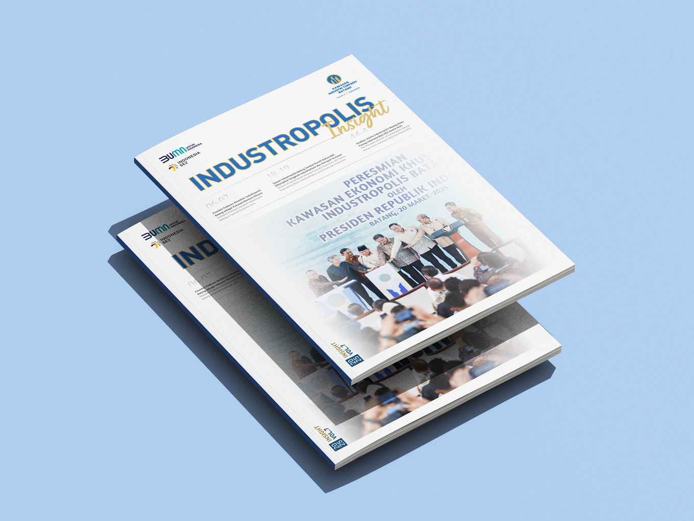 Jasa Pembuatan Newsletter Industropolis Insight Vol.7 by Sooca Design